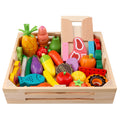 Wooden Food Play Set