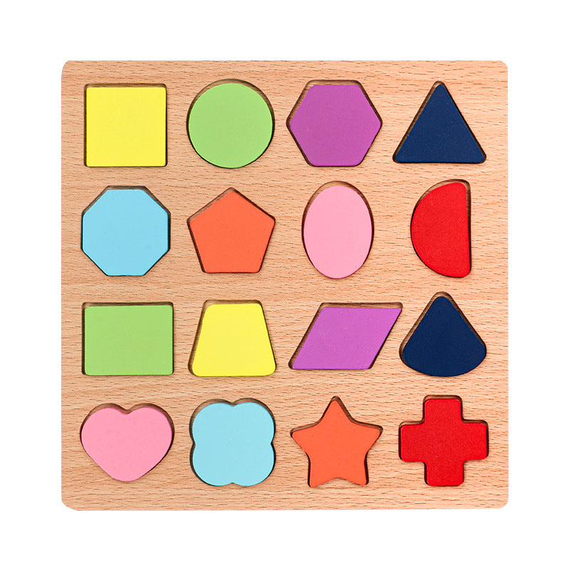 Wooden Letters & Numbers Board