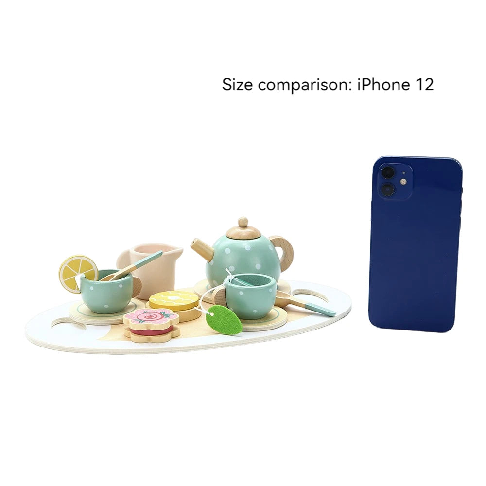 Wooden Tea Set