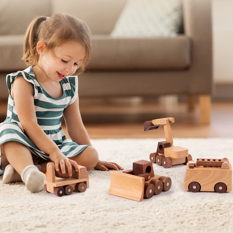 Wooden Car Blocks