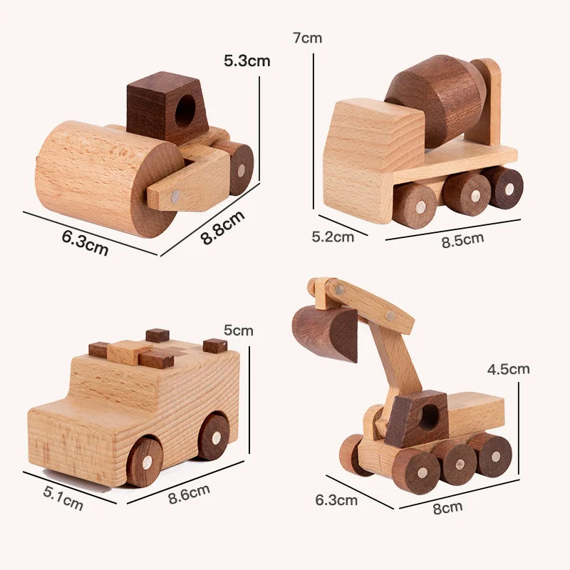 Wooden Car Blocks